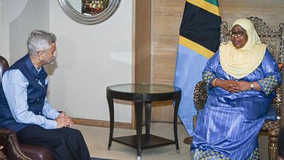 Tanzanian President Hassan begins four-day visit to India