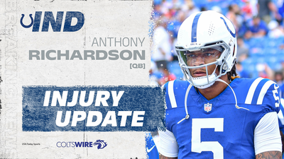 Report: Colts’ Anthony Richardson has AC joint sprain