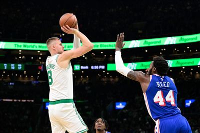 Porzingis, Holiday make Celtics debut as Celts top Sixers 114-106 in first preseason action