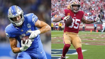 49ers, Lions score touchdowns on Sunday with the same razzle-dazzle play