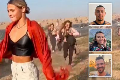 My terror as Hamas bombs fell on us at desert rave