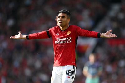 What has happened to Casemiro? The Manchester United midfielder exposed, isolated and bypassed