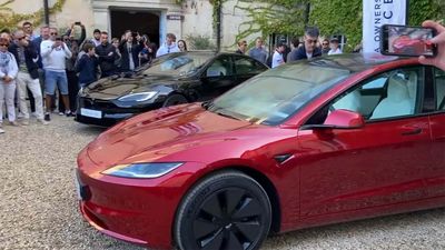 Tesla Model 3 Facelift Bows At French Owners Club Event, US Debut To Follow?
