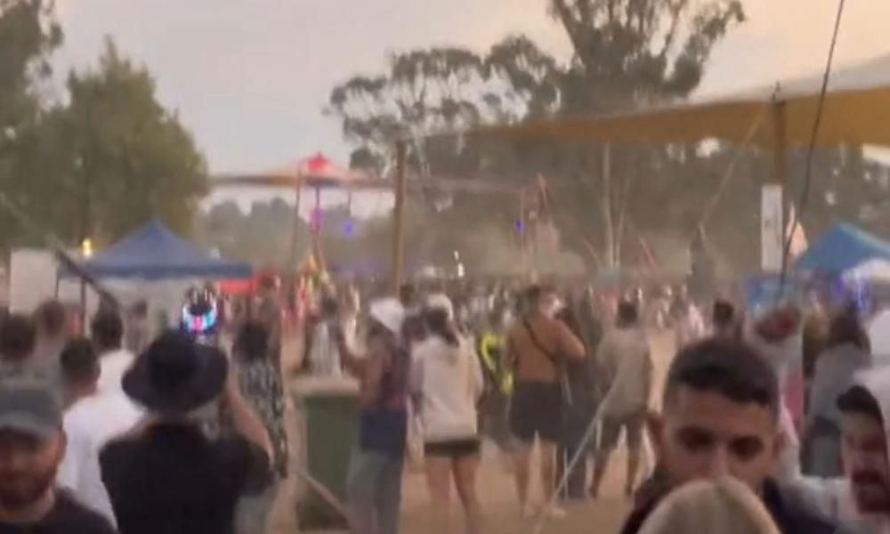 Hamas Attack Music Festival Paragliders