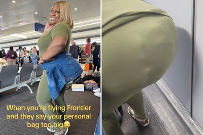 Passenger avoids paying airline’s excess baggage fee with DIY ‘Brazilian butt lift’