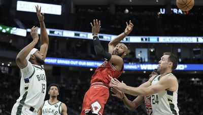 The new-look Bulls offense showed some signs of working against Bucks