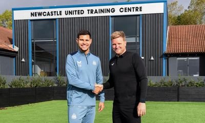 ‘I feel so loved’: Bruno Guimarães signs new five-year contract at Newcastle