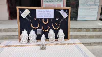 Two arrested by Mandya district police for temple thefts