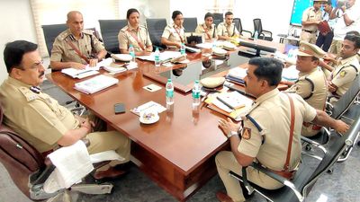 DGP holds review meeting with senior officials from southern range in Mysuru