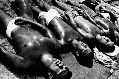 Sizzling hunks, street smash-ups and kabuki rebels: the dazzling photography of Daidō Moriyama