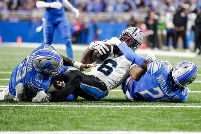 Top takeaways from Panthers’ snap counts in Week 5 loss to Lions