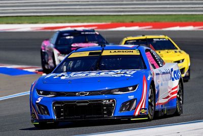 Larson successfully navigates "conservative" NASCAR Roval run