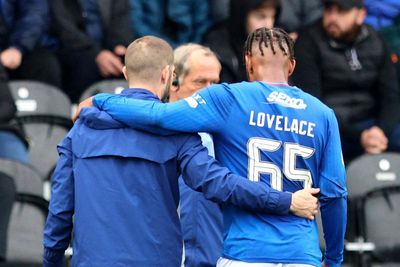 Zak Lovelace breaks silence on injury after first Rangers start