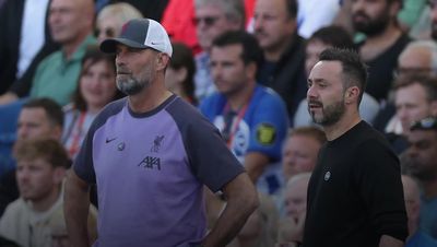 Jurgen Klopp lauded by Roberto De Zerbi for reaction to Brighton-Liverpool penalty drama