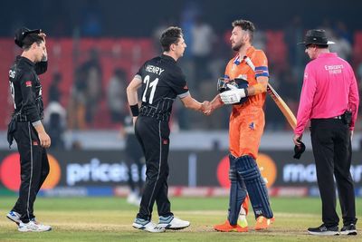 New Zealand ease to victory over Netherlands in Cricket World Cup