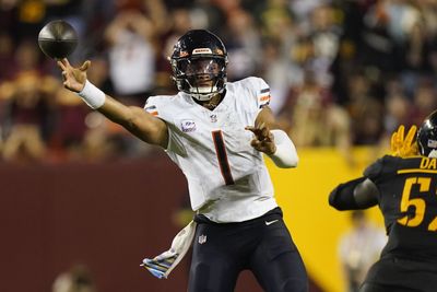 Bears QB Justin Fields nominated for FedEx Air Player of the Week again