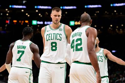 Kristaps Porzingis ‘absolutely loves’ playing with Al Horford for the Boston Celtics