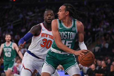 PHOTOS – Celtics at Knicks: Boston’s reserves fall to New York’s starters 114-107 in preseason play