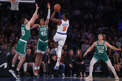 Celtics’ bench can’t quite beat the Knicks’ starters, lose 114-107