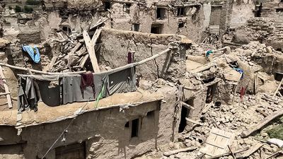 Massive Destruction As Earthquakes Rock Herat, Afghanistan