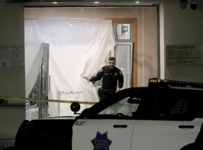 Car rams into Chinese consulate in San Francisco and police fatally shoot driver, officers say