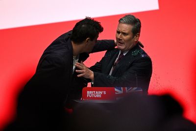 Keir Starmer speech - live: Labour leader shakes off glitter ambush and unveils ‘mission for government’