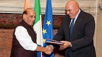 India, Italy sign defence cooperation agreement