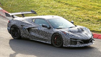 Chevy Corvette ZR1 Drops Heavy Camo As Development Moves To Nurburgring [UPDATE]