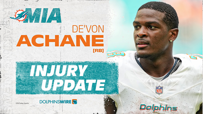 Dolphins RB De’Von Achane likely to miss multiple weeks with knee injury