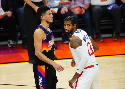 Paul George Says ‘Line Was Passed’ While Speaking About Feud With Suns’ Devin Booker
