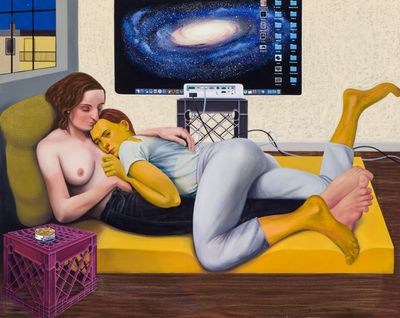 Nicole Eisenman review – Castration? Giving birth while being hanged? Nothing is too OTT here