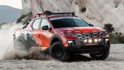 Hyundai Santa Cruz Only Needed "Minimal" Off-Road Mods For Rebelle Rally