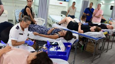 Israel Blood Donation Centers Overwhelmed As War Begins