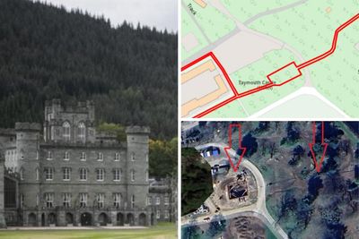 Taymouth Castle developers in breach of planning rules, satellite images reveal