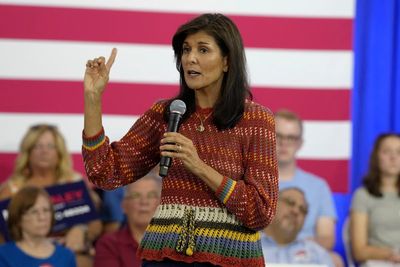 Nikki Haley’s campaign raises $11m as poll puts her as Trump’s closest rival
