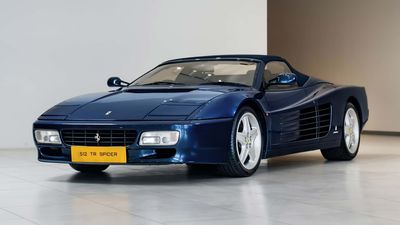 Place Bids On Supercar Collection With Ferrari 512 TR Spider, 46-Mile Jag XJ220