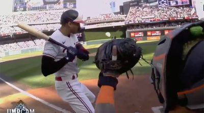 Shadows at Target Field Left Carlos Correa Frustrated After Difficult At-Bat vs. Astros