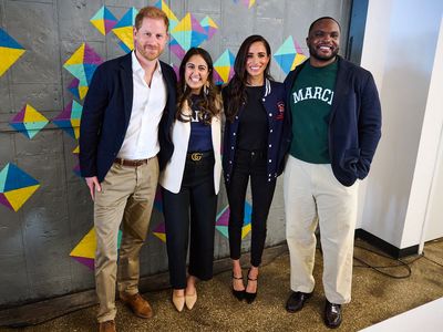 Meghan Markle and Prince Harry surprise Brooklyn students for World Mental Health Day