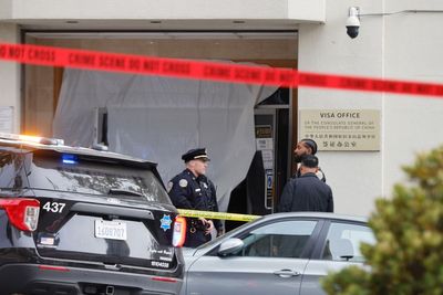 Driver killed after crashing into Chinese consulate in San Francisco had knives and crossbow