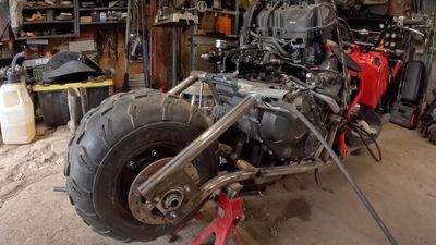 Watch This CBR1000RR-Swapped Ruckus Come To Life For The First Time