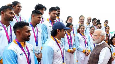 Asiad haul shows country in right direction: PM Narendra Modi