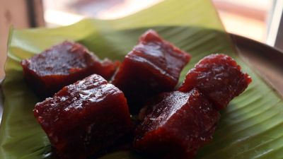 Long wheat halwa of Balaji Cafe in Thiruvananthapuram continues to woo customers
