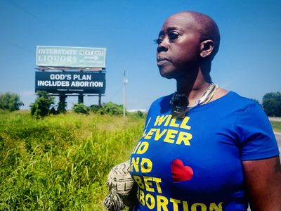 Billboards supporting women seeking abortions are popping up along I-55 heading north
