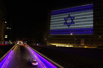 Israeli flags adorn EU buildings after Hamas attacks. Is the bloc united?