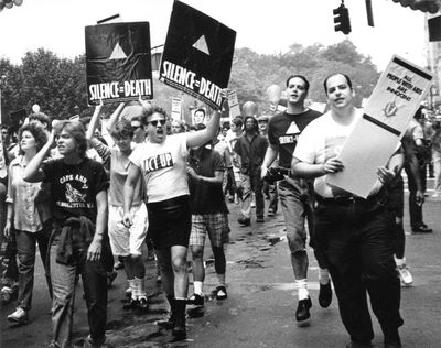 ‘The start of the national Aids movement’: Act Up’s defining moment in queer protest history