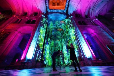 Durham Cathedral transformed in the name of science