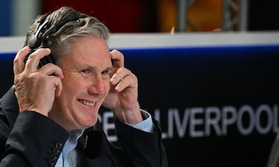A victory lap for Starmer, now officially a member of the glitterati