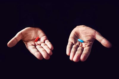 Election reduced to blue pill or red pill coalition matrix