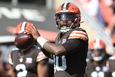 P.J. Walker taking first team reps for Browns with Deshaun Watson still sidelined