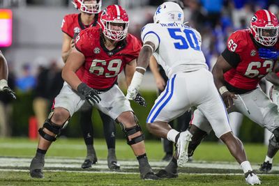 Georgia Bulldog was PFF’s highest-graded guard in Week 6